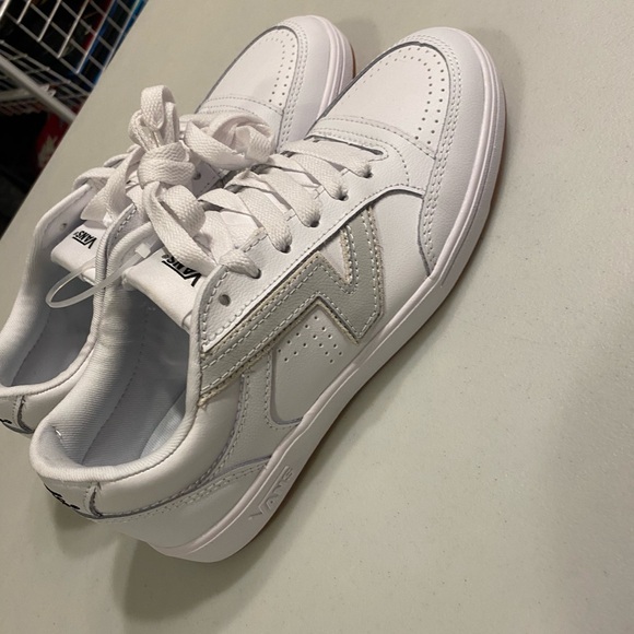 Vans Classic White Lace-Up Sneakers - Picture 3 of 3